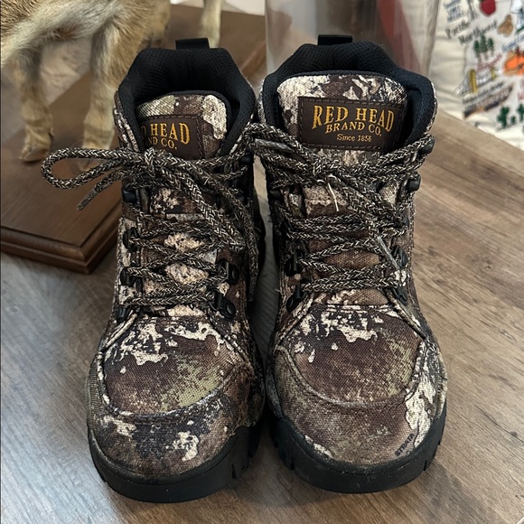 Boys RedHead Camouflage Outdoor Boots - Picture 2 of 8